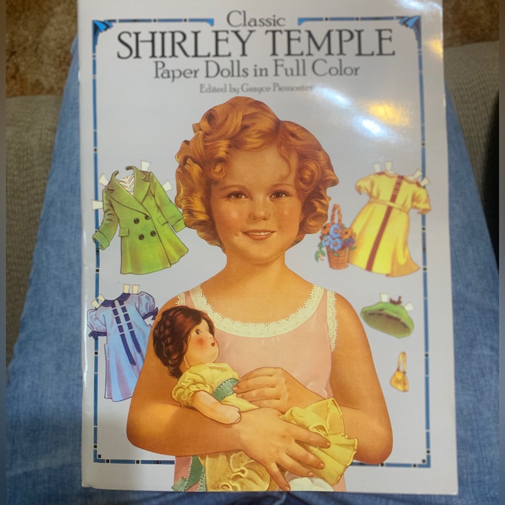Classic 1986 SHIRLEY TEMPLE Paper Dolls